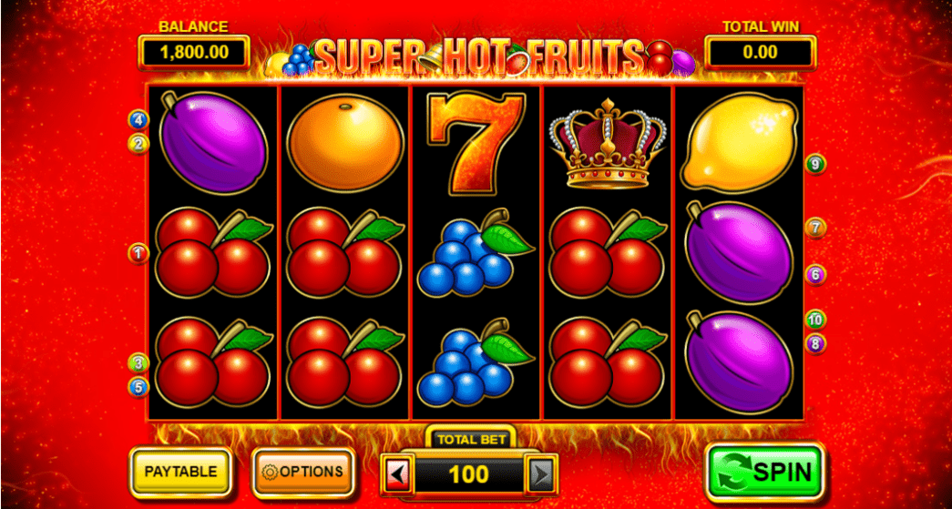 Προεπισκόπηση του Super Hot Fruits Slot/#2
